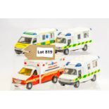 4 x Assorted Ambulance