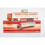 Corgi Scania Topline Curtainside - Sandy Kydd Forfar -