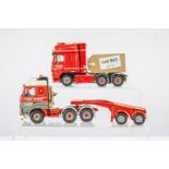 Corgi Volvo FH16 Chris Bennett & 4x2 Dolly, WSI DAF XF Nooteboom 6x2 - No boxes