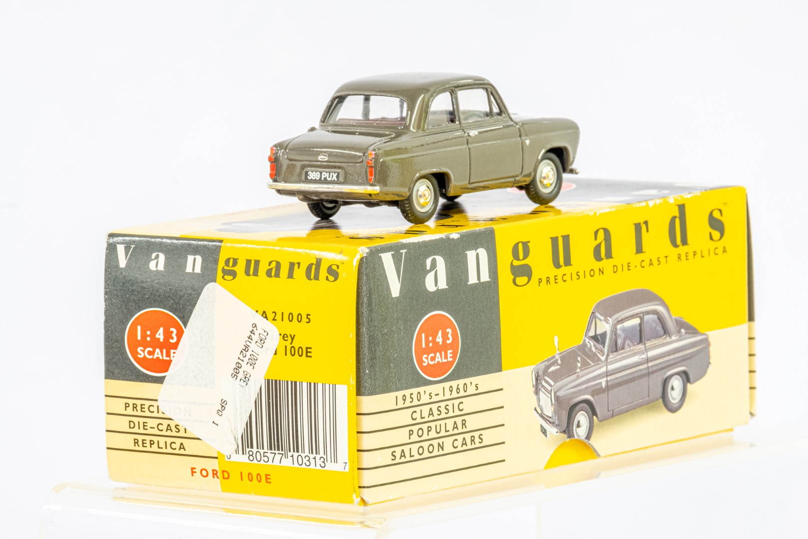 Vanguards Ford Anglia Van - London Transport / Ford 100E - Grey - Image 4 of 7