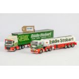 Corgi 2 x Assorted Loose Corgi Eddie Stobart - No boxes