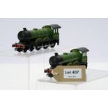 2 x LNER Loco 4-4-0 No.8572 Apple Green - No Box | No Tender | No Moving Parts