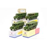 Dinky 4 x Medium Artillery Tractor in Reproduction Boxes