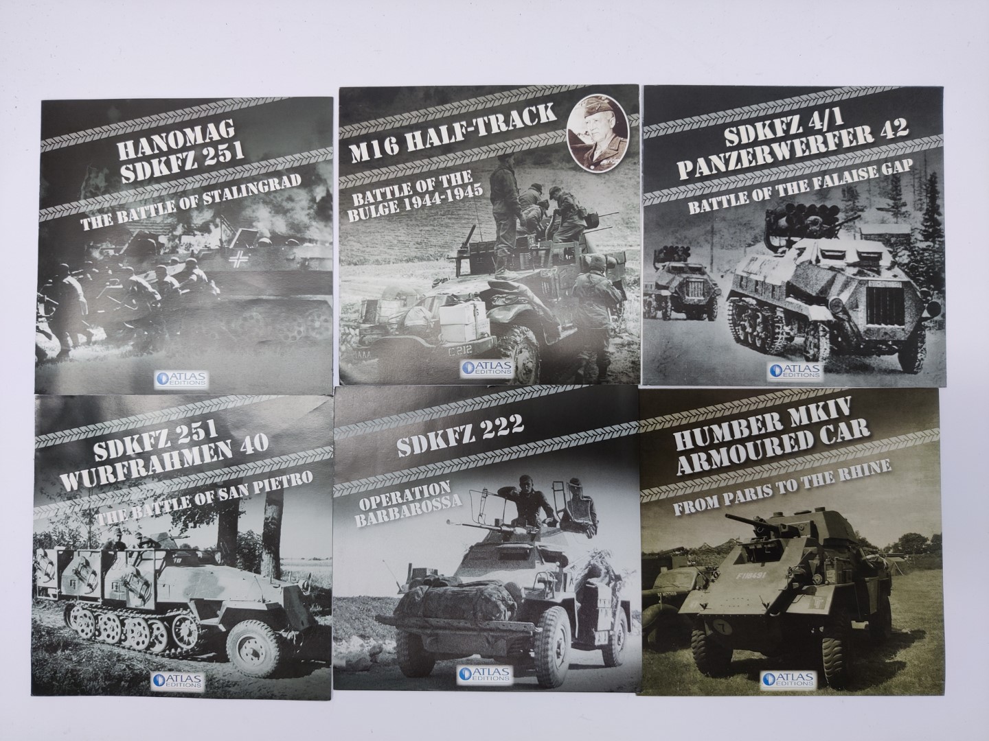 Atlas 3 Boxes Assorted WW2 Military Vehicles & Assorted DVD's and Memorabilia - Image 7 of 7