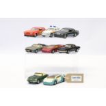 8 Assorted Unboxed Loose Car Models