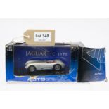 Autoart Jaguar C-Type Silver - Water Damaged Box