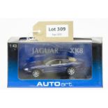 Autoart Jaguar XK8 Coupe Blue