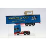 Corgi Scania R Series Curtainside Trailer - Knights of Old - No Box