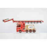 MAN 8x4 Give Svaergods Finn Hansen & Trailer - Lion Toys Trailer - No Box