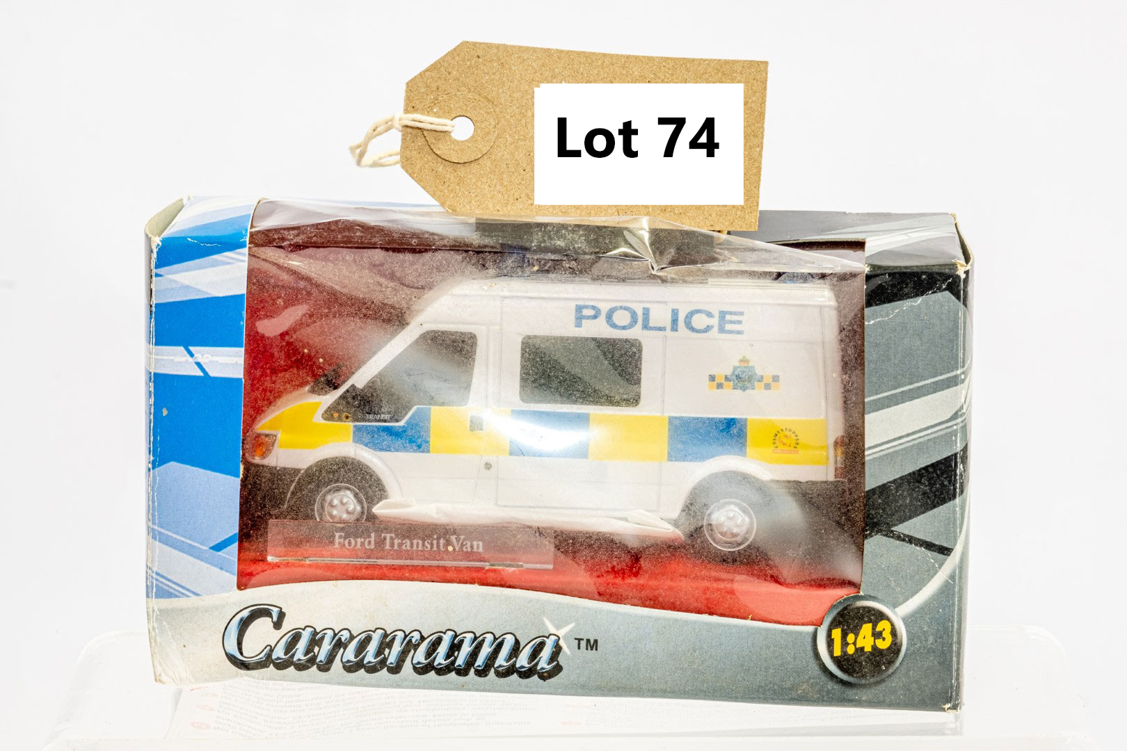 Cararama Ford Transit Van - Police - Code 3