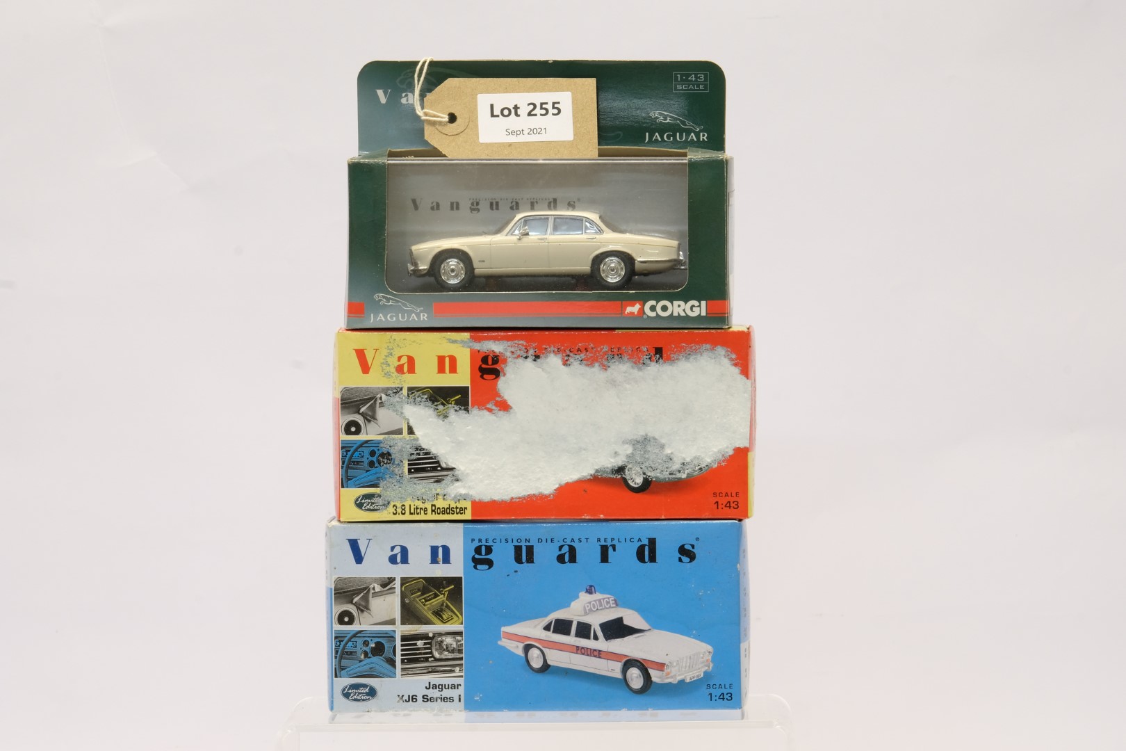 Vanguards 3 Boxed Car Models