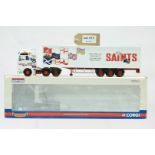 Corgi MAN TGA XXL Box Trailer - Saints Transport