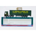 Corgi DAF CF Curtainside - R Swain & Son Ltd