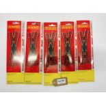 Hornby 5 x Boxed Right Hand Diamond Crossing