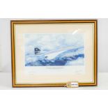 Westminster Concorde Queen of the Skies Limited Edition Signed Print - 16" x 20"