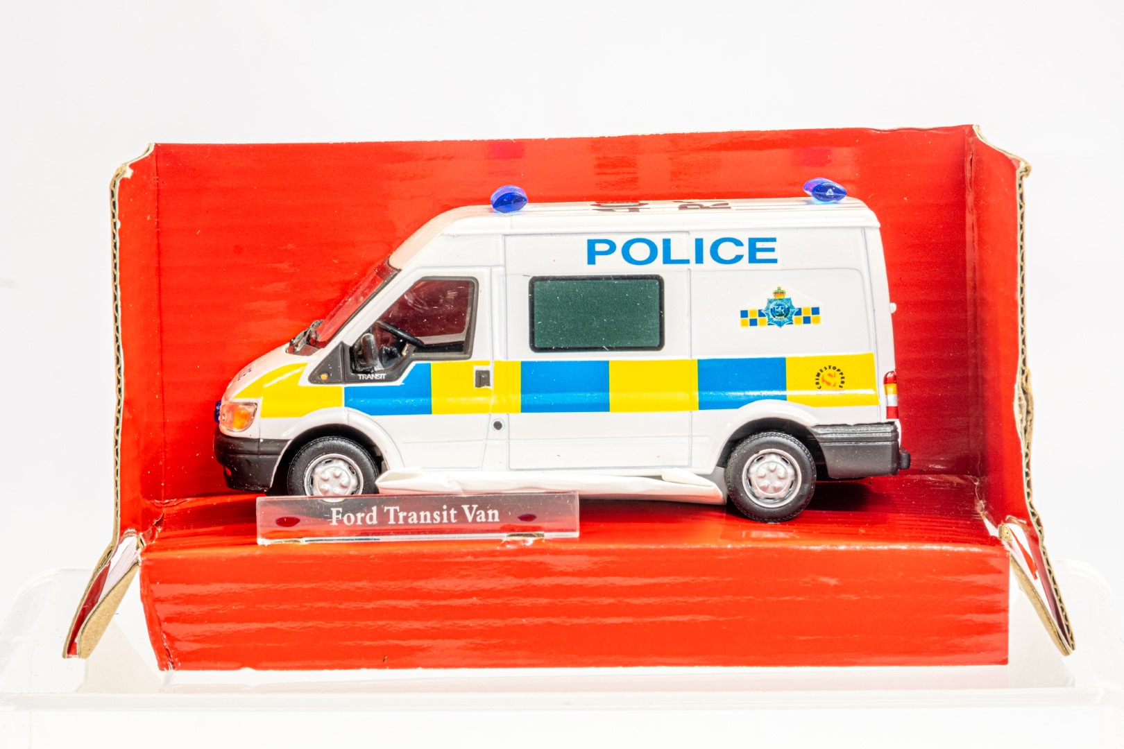 Cararama Ford Transit Van - Police - Code 3 - Image 4 of 4