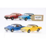 Corgi 4 Assorted Unboxed Loose Car Models