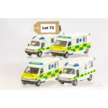 4 x Assorted Ambulance