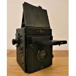 A Thornton Pickard Junior Special 6" camera with Taylor-Hobson T-P Cooke 6" F4.5 lens.