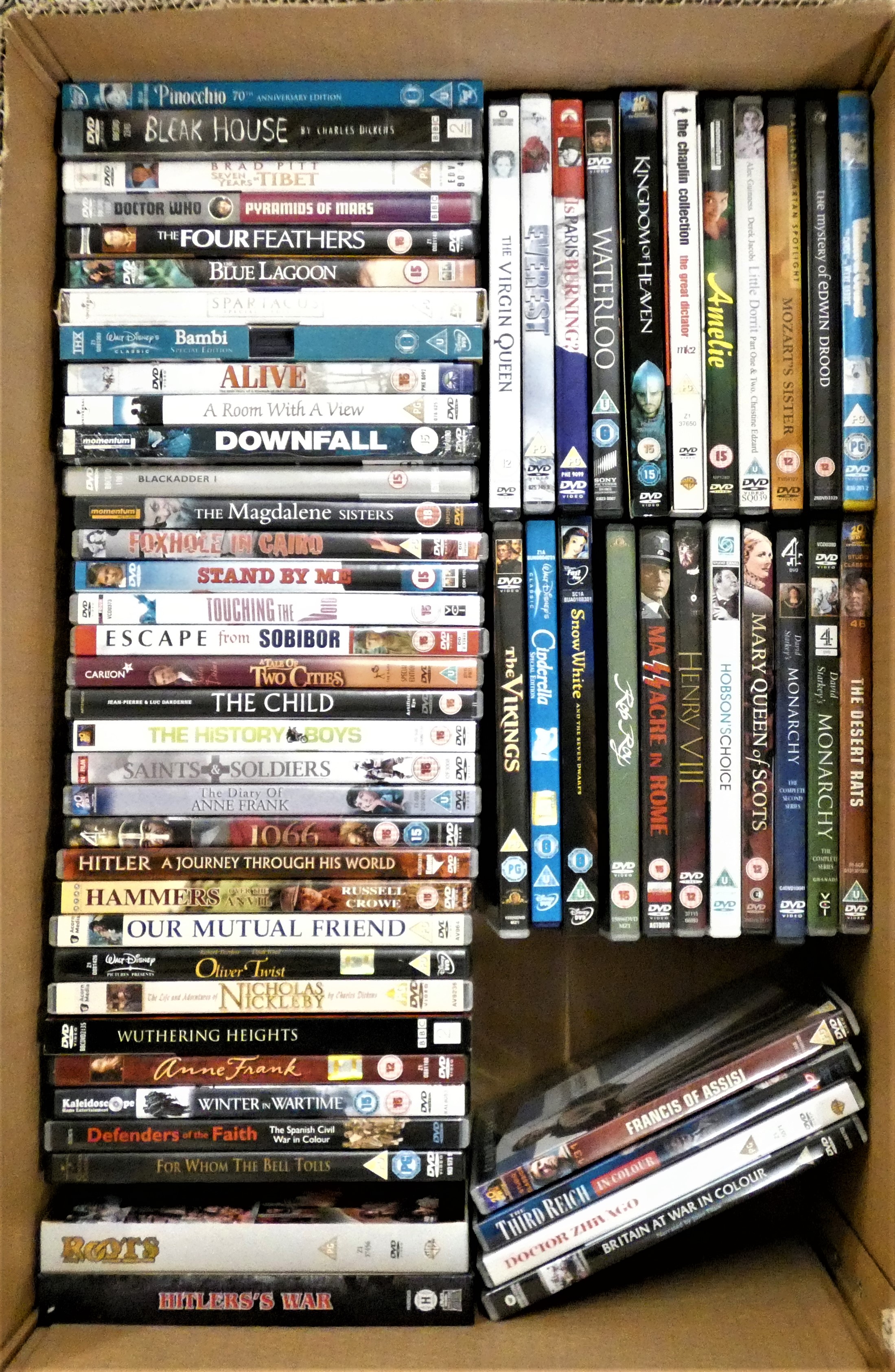 A large collection of DVDs, approximately 100 (2). - Image 2 of 2