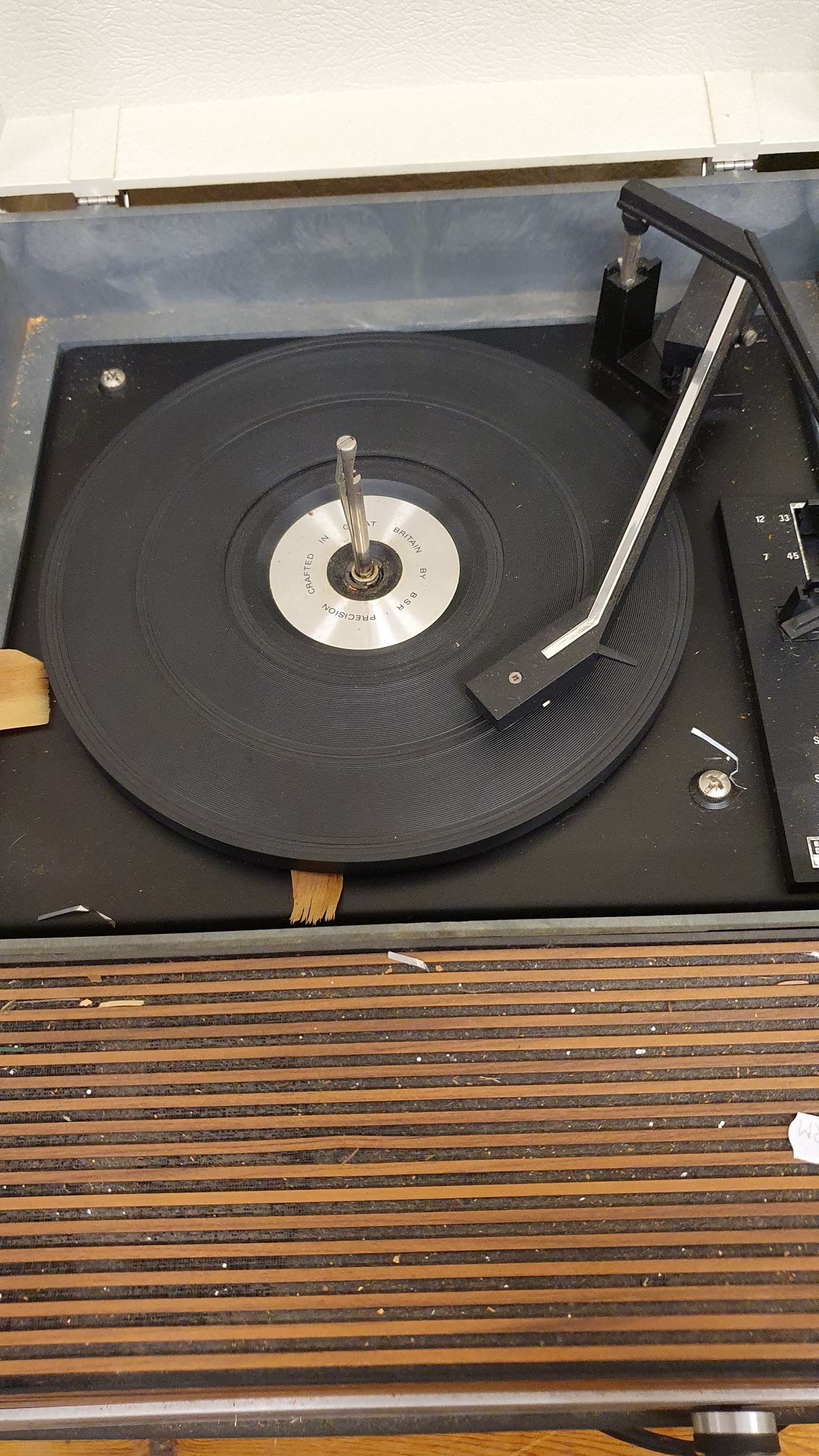 A Toshiba tape recorder, GT 601-V vertical 5, a Dynatron record player with Garrard deck, a Fidelity - Image 5 of 7