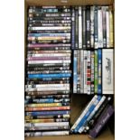 A large collection of DVDs, approximately 100 (2).