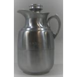 A BR (M) aluminium thermos flask, model 29, inscribed, 20 cm.