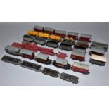 A collection of thirty Double O gauge mixed goods wagons (30).