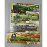 Three Airfix-00 scale unused kits, Evening Star, Saddle Tank and Prairie Tank, together with