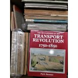 A collection of railway related books, to include Locomotives of the Big Four, Transport