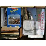 A collection of railway timetables, 1997 - 2007, and various railway related books, to include