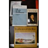 A collection of railway related books, to include Railways of the Raj and Railway Liveries 1923 -