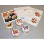 Royal Crown Derby Butterflies of the World collection to include, The Swordtail box, The Great Span