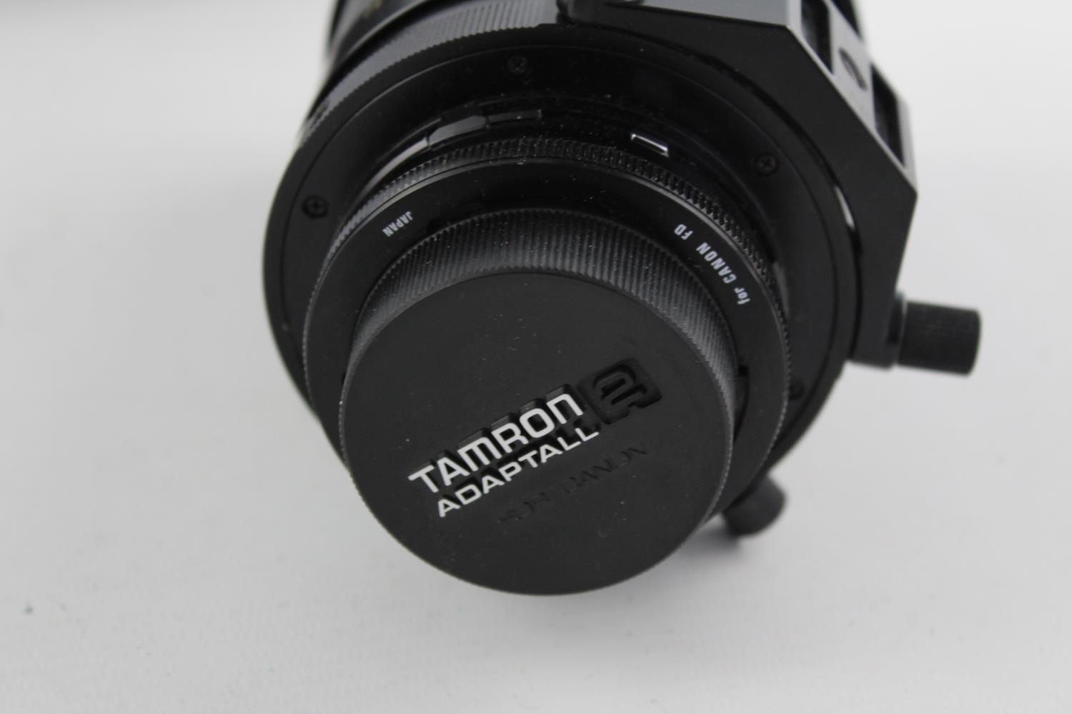 Tamron SP 500mm F/8 Tele Macro BBAR MC Mirror Camera Lens w/ Caps, Filters & Original Case Canon - Image 7 of 9