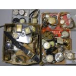 A quantity of mechanical watches, for spares or repairs.