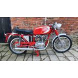 1966 Ducati Mach 1, 250 cc. Registration number ABW 959D. Frame number not stamped. Engine number