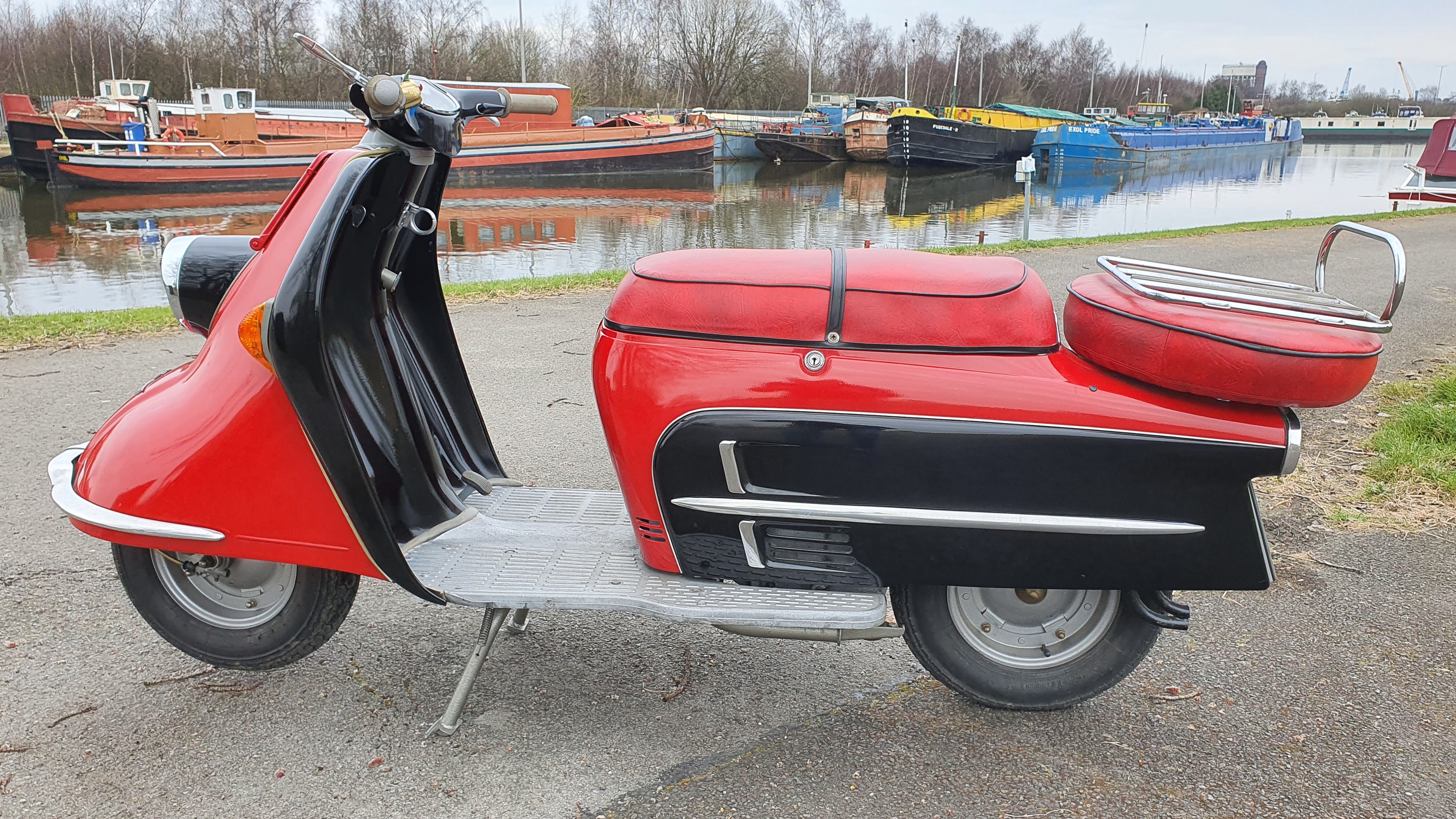 1962 Heinkel Tourist A-02, 174cc. Registration number 248 XVH (non transferrable). - Image 2 of 15