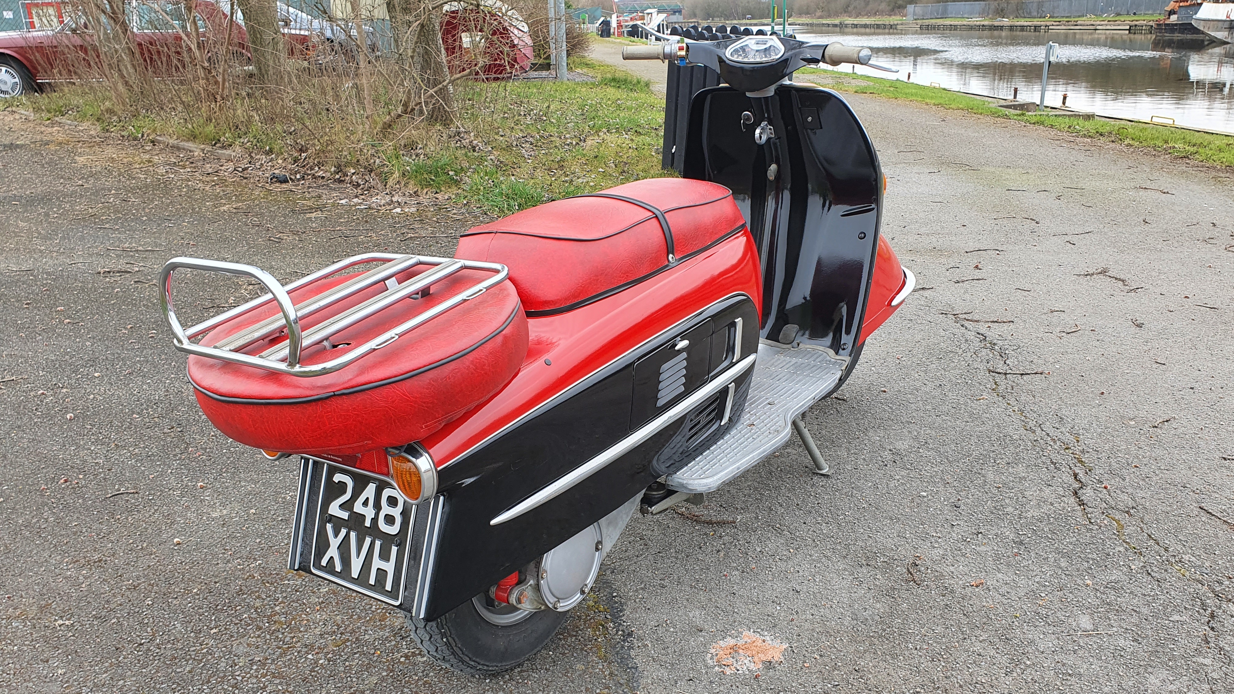 1962 Heinkel Tourist A-02, 174cc. Registration number 248 XVH (non transferrable). - Image 7 of 15