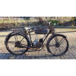 1933 Gillet 98 cc. Registration number not registered. Frame number 94258. Engine number 265V.