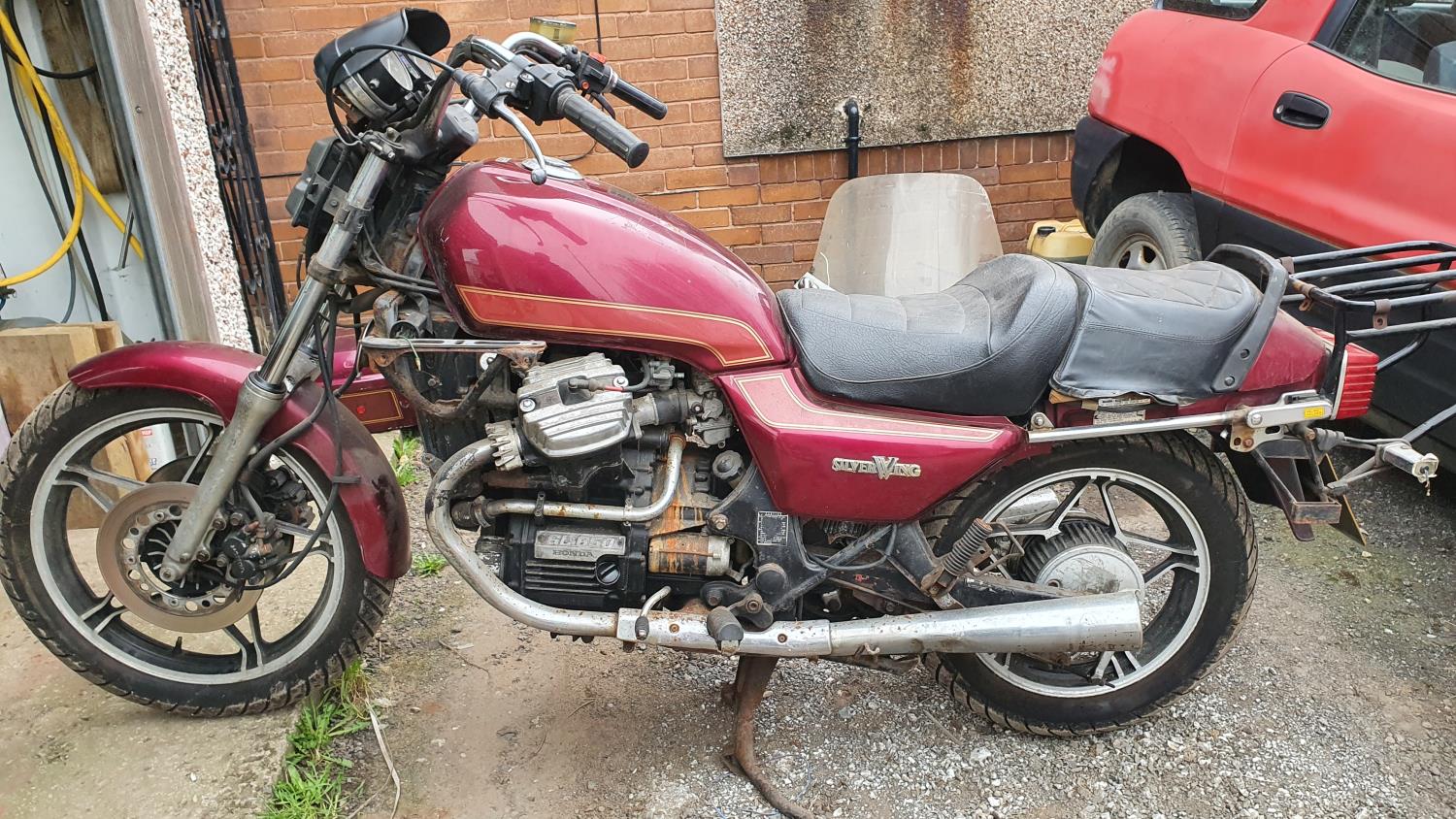 1985 Honda Silver Wing, 649cc. Registration number B110 VWT (see text). Frame number RC10 4100085. - Image 2 of 11