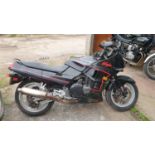 1998 Kawasaki ZX 750 Ninja 750 cc, project. Registration number E270 WCL (see text). Frame number