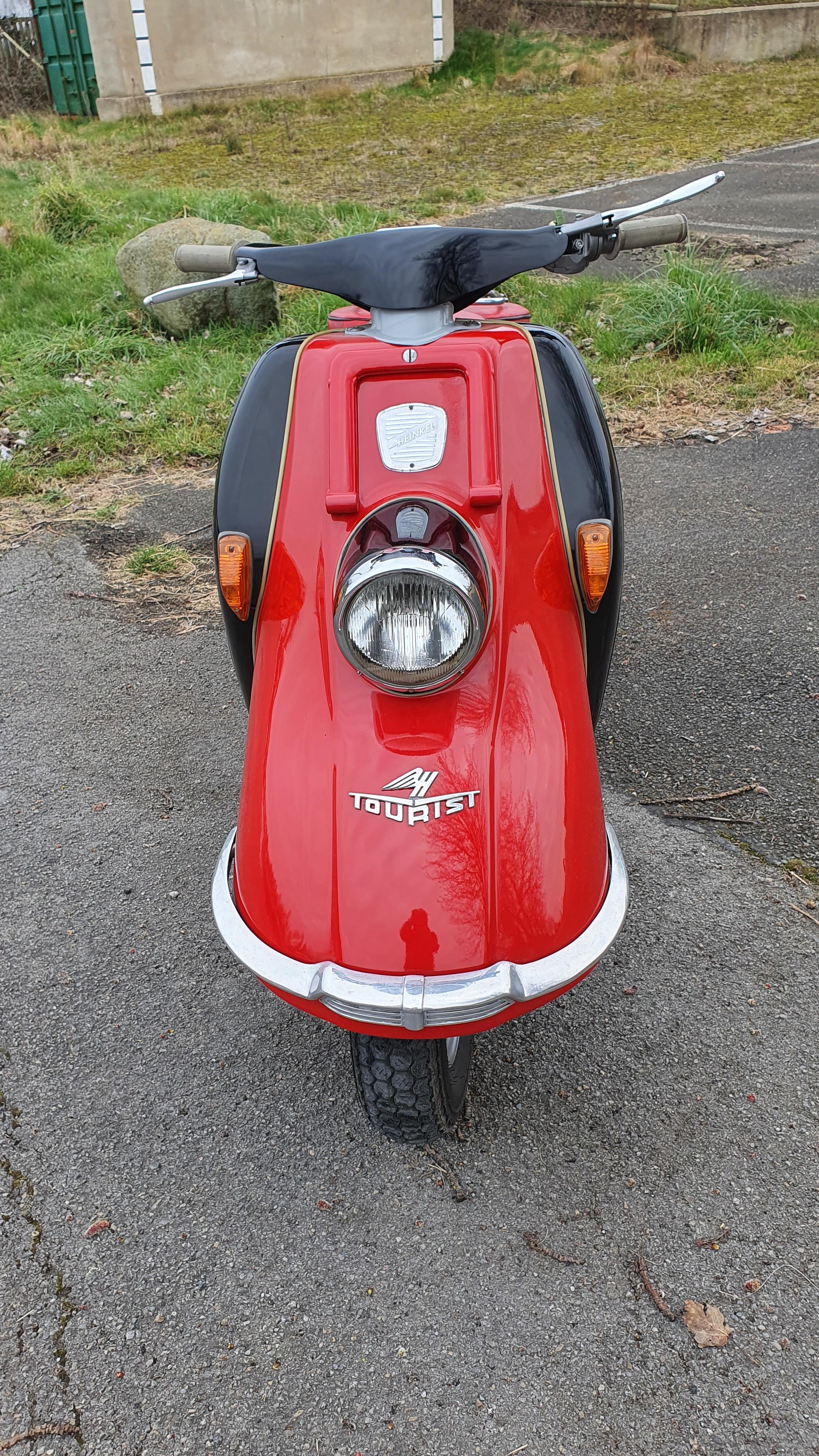 1962 Heinkel Tourist A-02, 174cc. Registration number 248 XVH (non transferrable). - Image 3 of 15