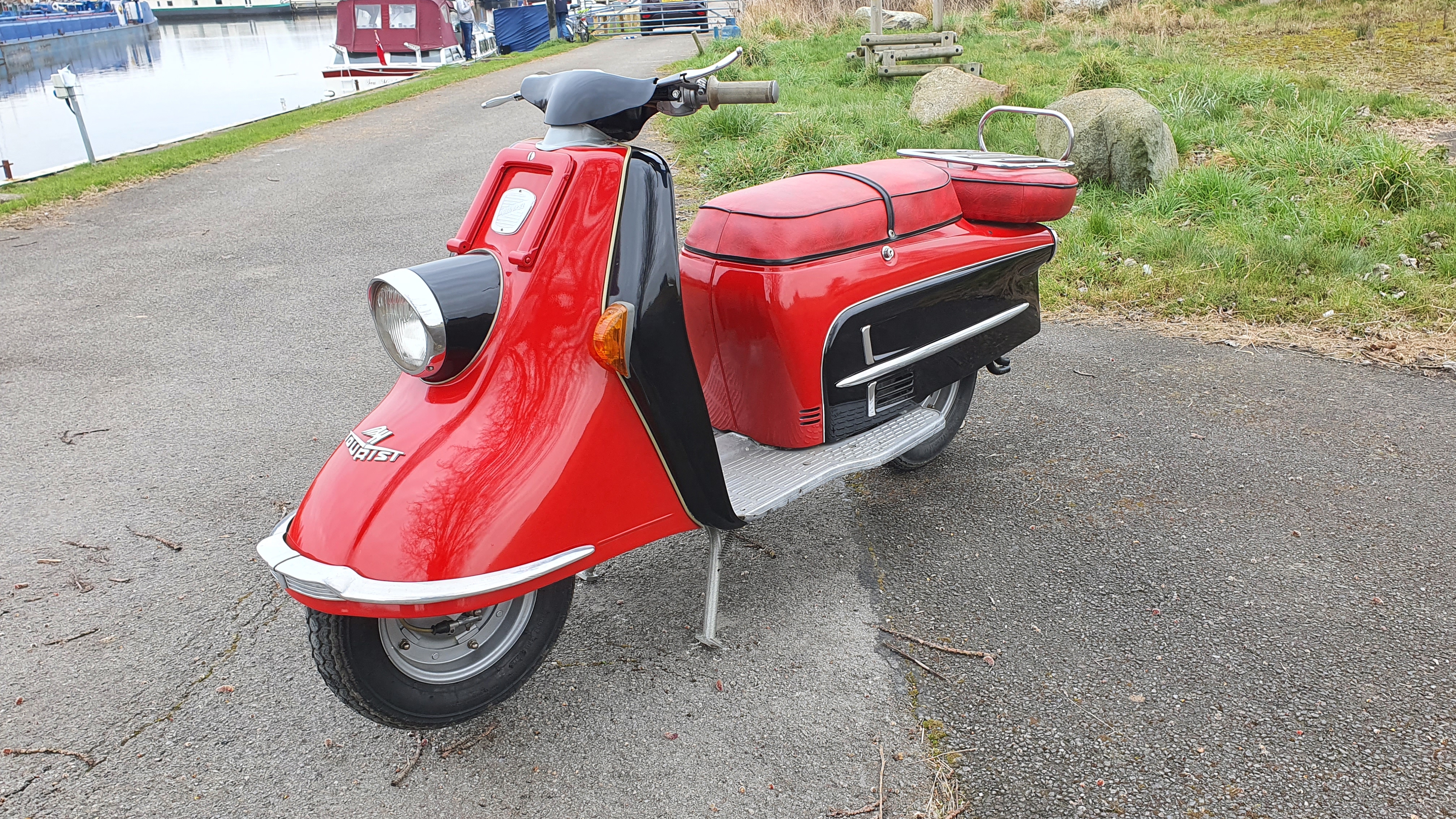 1962 Heinkel Tourist A-02, 174cc. Registration number 248 XVH (non transferrable). - Image 5 of 15