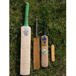 A George Parr tree miniature cricket bat, with presentation inscription to the reverse, "....