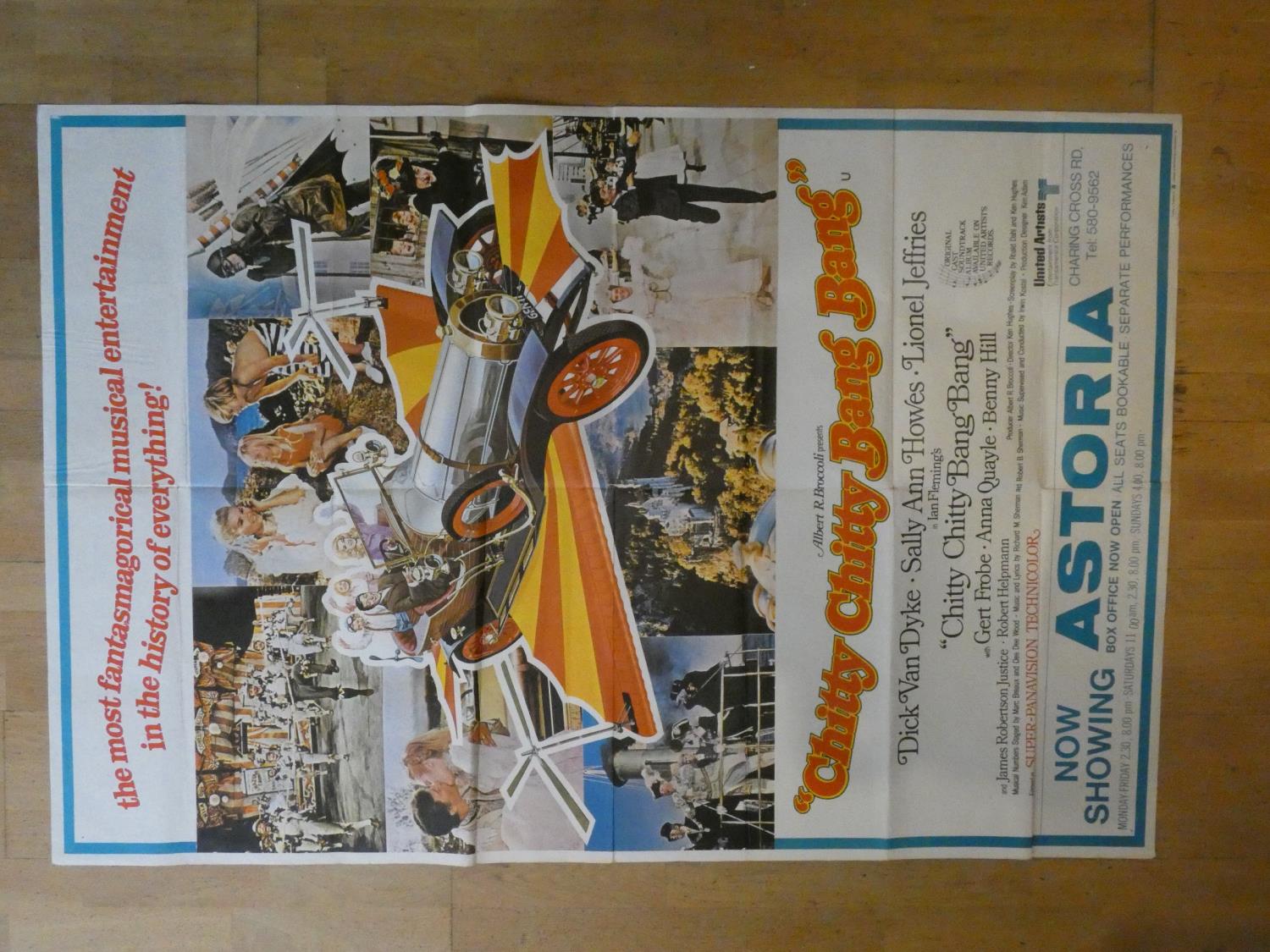 A collection of movie posters and prints primarily from the late 1960s- Including Chitty Chitty Bang - Image 4 of 5