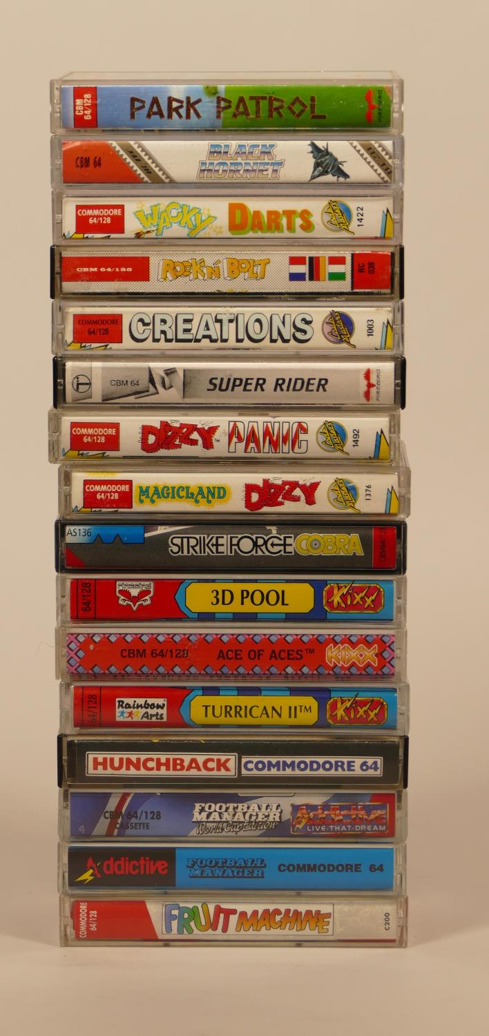 Collection of eighty Commodore 64 boxed cassette games with instructions, to include- Star Wars, - Image 6 of 6