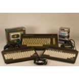 Commodore 16, two Commodore plus/4, two power supply, TV lead. Commodore 1531 datassette, collection