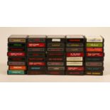 A collection of forty Atari 2600 unboxed cartridge games titles to include- JR. Pac-Man, Superman,