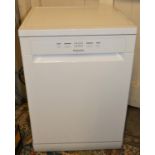 A Hotpoint dishwasher