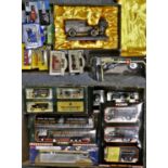 A Burago Mercedes Benz SSK boxed, together with a collection of modern boxed Diecast models by